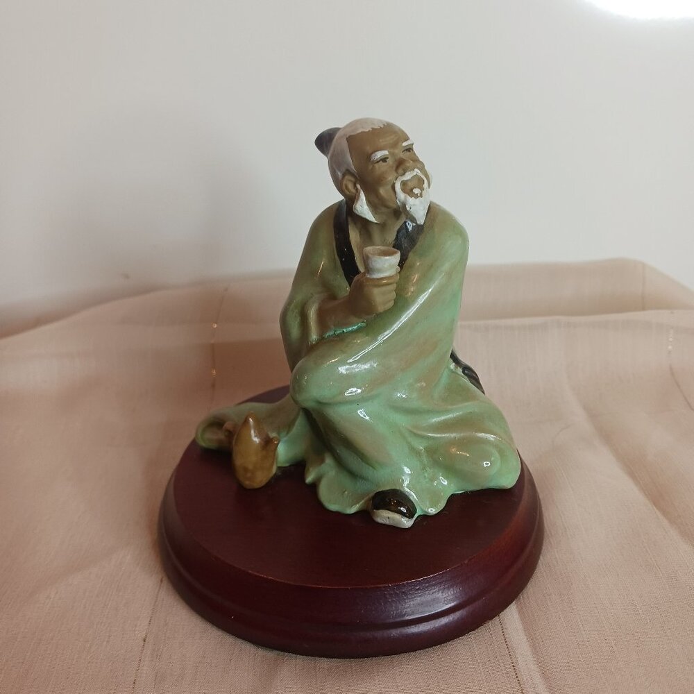 Shiwan Pottery Mudman Asian Figure